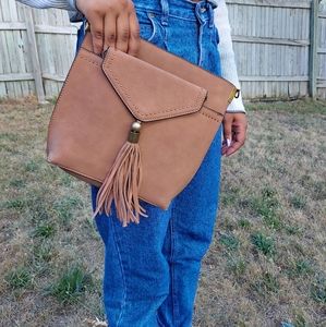 Brown Suede Simply Noelle 2 peice set